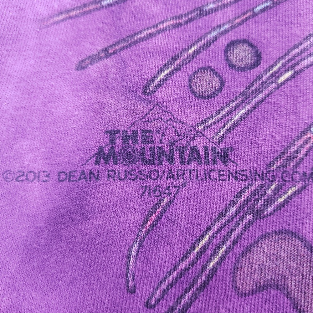 The Mountain Cat Face Shirt Kitty Tie Dye Hippie 70s Psychedelic Trippy - Picture 6 of 10